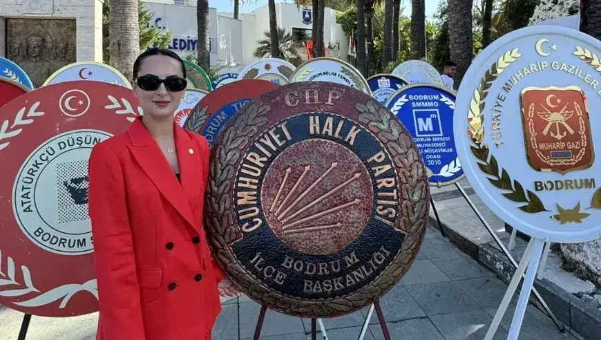 Bodrum’da Zafer Bayramı töreninde çelenk krizi iddiası