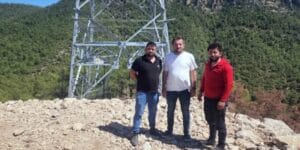 Bodrum’da Yüksek Gerilim Direğinde Alacak Eylemi: İşçiler Paramızı Alana Kadar İnmeyeceğiz Dedi