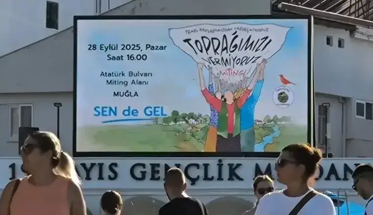 Muğlalı Köylüler Zeytin-Maden Yasasına Karşı Menteşe’de Mitinge Hazırlanıyor