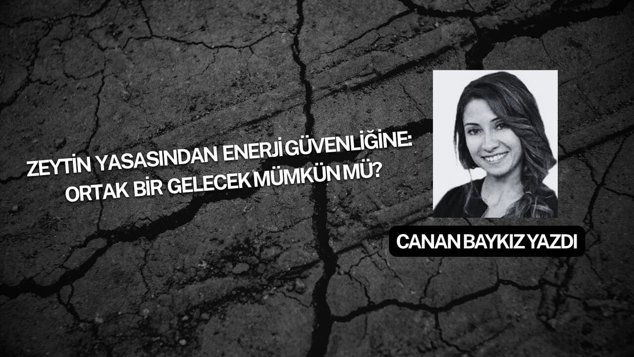 Zeytin Yasasından Enerji Güvenliğine: Ortak Bir Gelecek Mümkün mü?