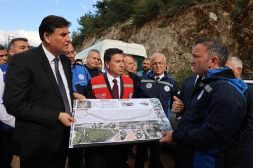 Fethiye Ölüdeniz yolunda 328 milyon TL’lik yatırımda 2. etap başladı