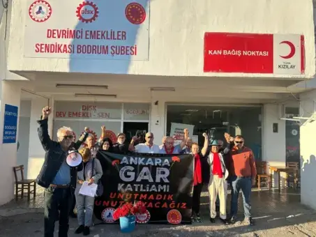 Bodrum’da 10 Ekim Ankara Garı Katliamı Anıldı: “Cezasızlık Teröre Yol Veriyor”