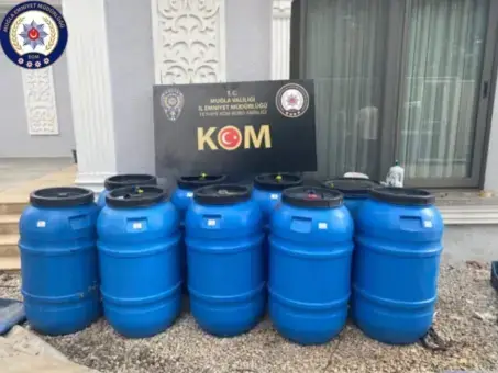 Kaçak İçki Operasyonu: Tonlarca Sahte Ürün Ele Geçirildi