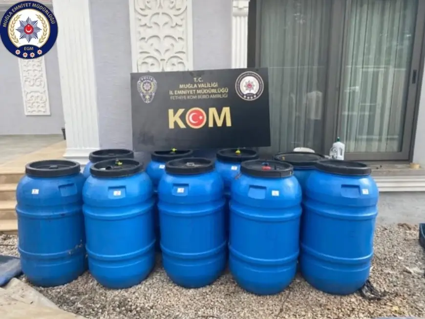 Kaçak İçki Operasyonu: Tonlarca Sahte Ürün Ele Geçirildi