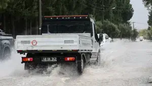 Bodrum Ve Çevresinde Kuvvetli Yağış Etkili Oldu