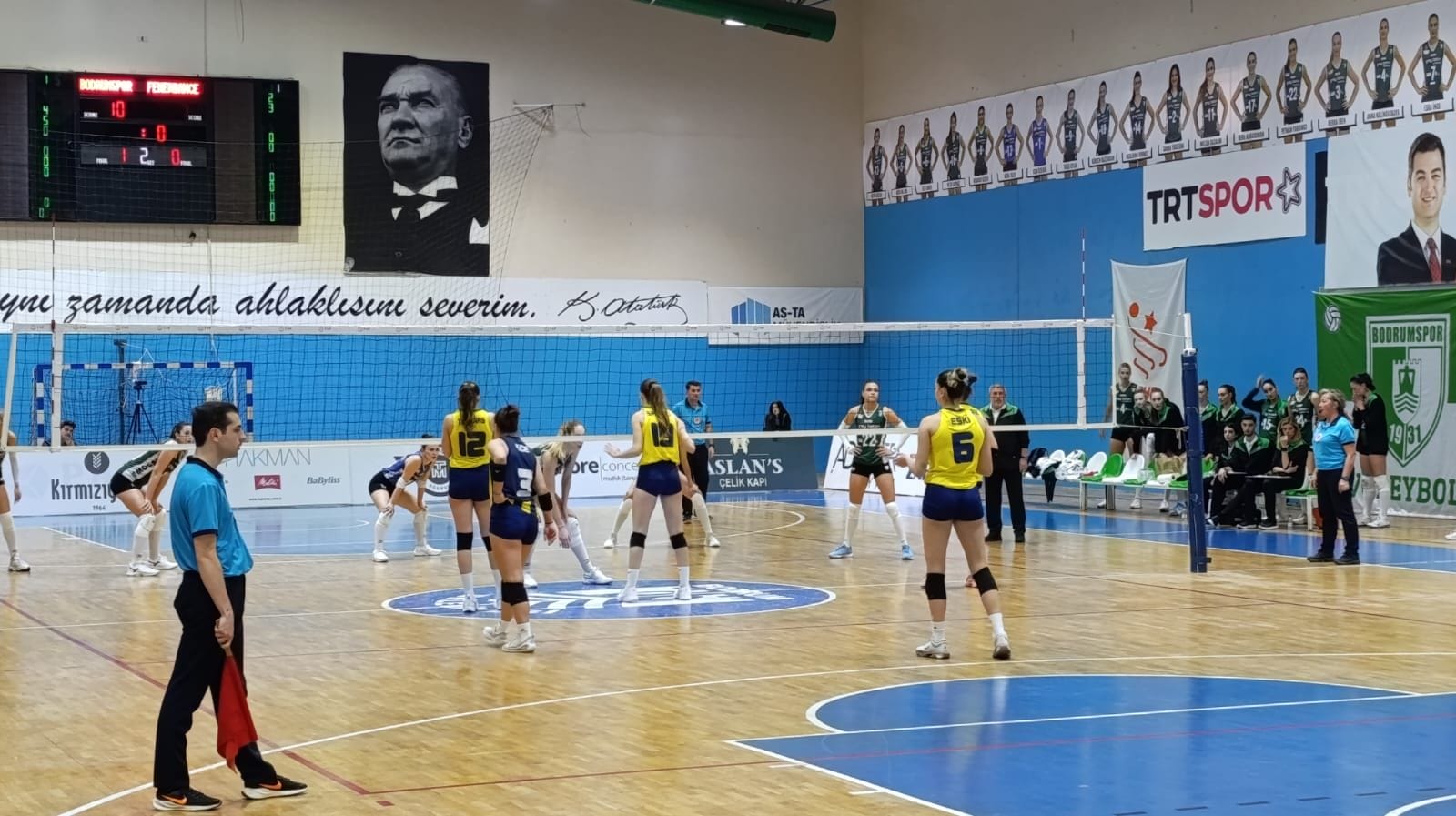 Bodrum’un İncileri Fenerbahçe’yi 3’e 1 Mağlup Etti