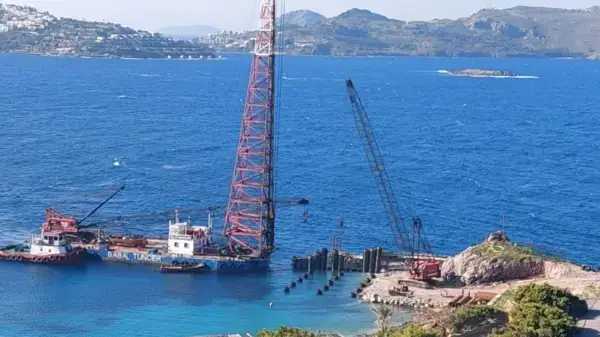 Tilkicik Koyu’nda Denize Kazık Tepkisi