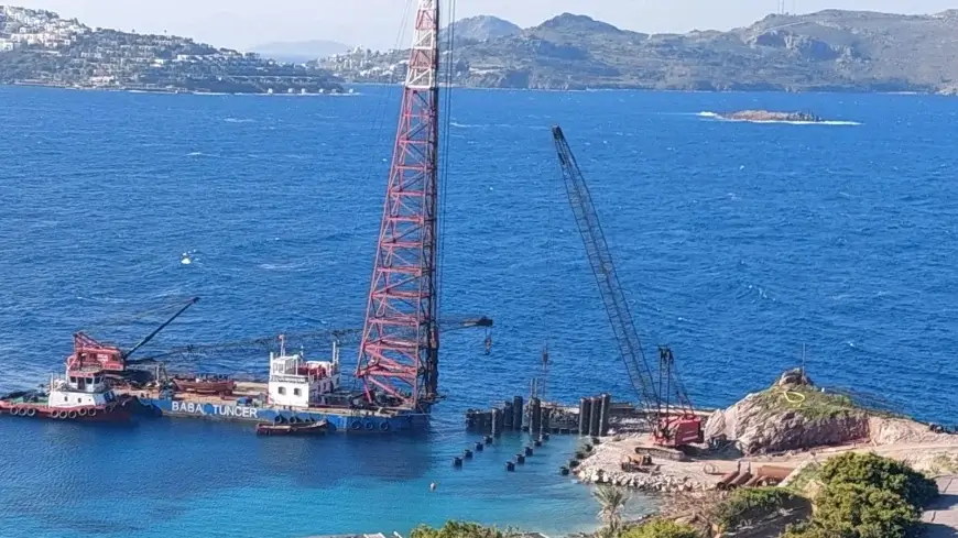 Tilkicik Koyu’nda Denize Kazık Tepkisi