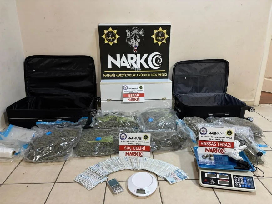 Marmaris’te Uyuşturucu Operasyonu: 5 Şüpheli Tutuklandı