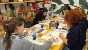 Turgutreis’te Maranda’A’da Kahve, Sohbet Ve Sanat Bir Arada