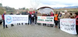 Ekinambarı’nda Desalinasyon Tesisine Tepki: “Toprağıma, Suyuma Dokunma”