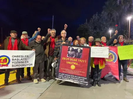 Bodrum’da TKP Kurucuları Mustafa Suphi ve Yoldaşları Anıldı