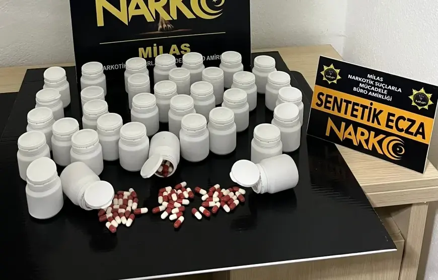 Uyuşturucu Operasyonu: 814 Sentetik Ecza, 3 Tutuklama