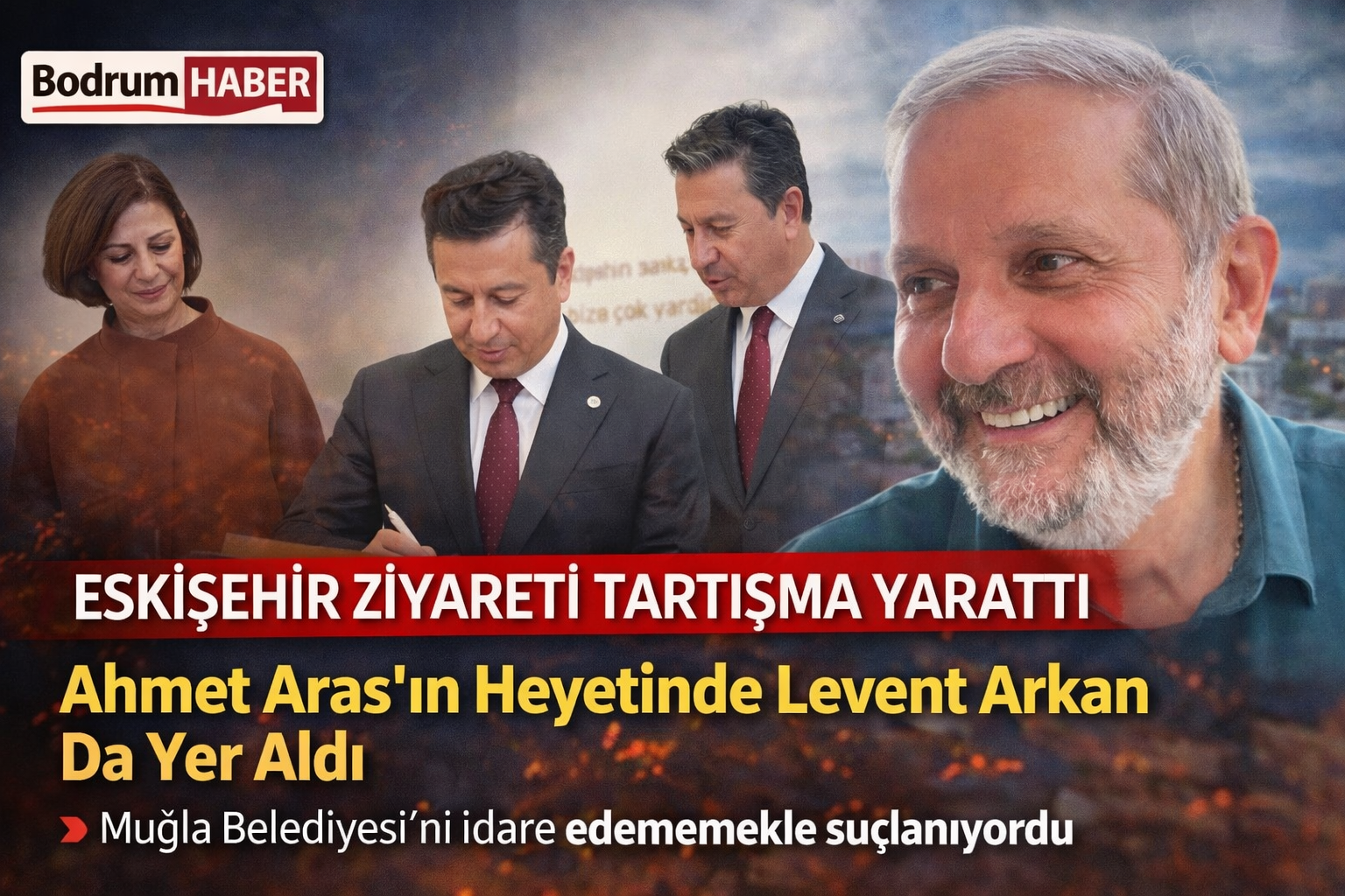 Ahmet Aras Ve Gonca Köksal Eskişehir’de: Ziyarette Levent Arkan Detayı