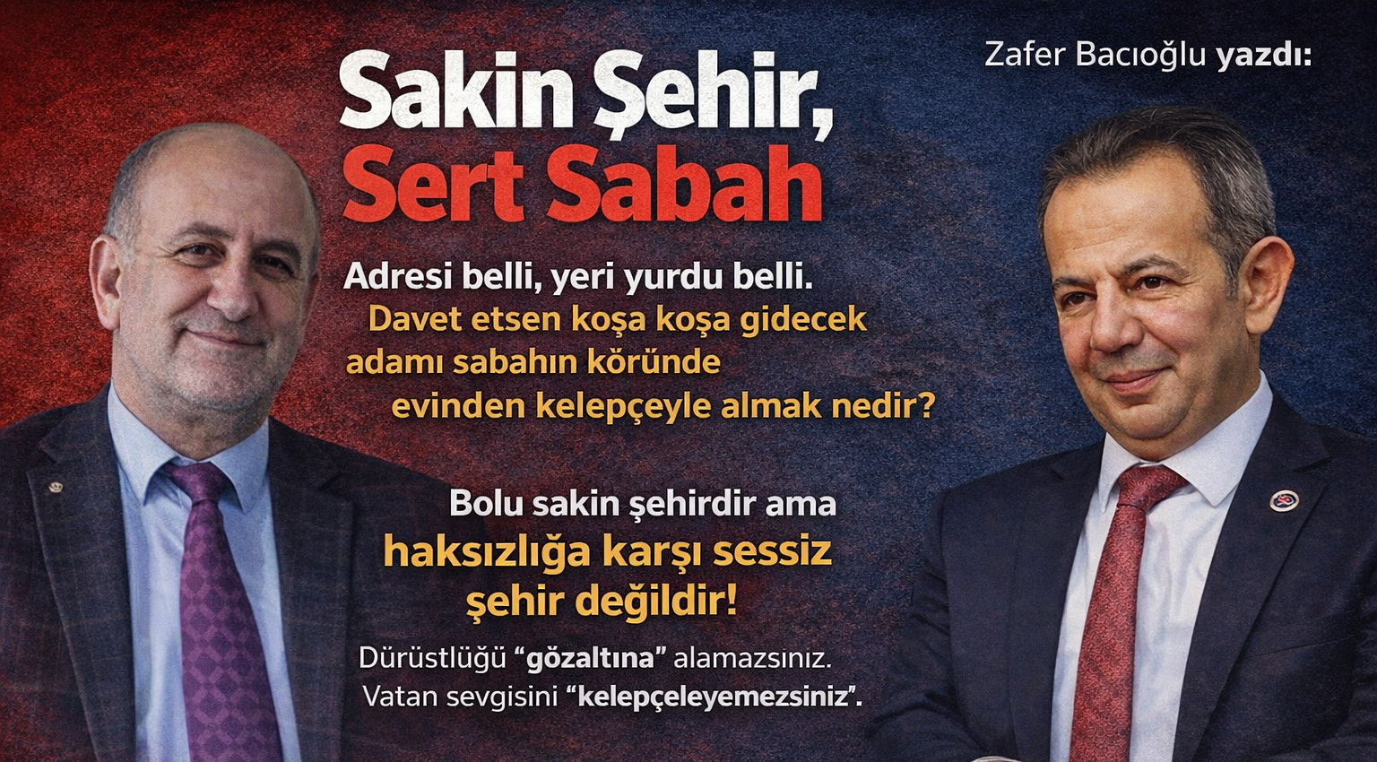 Sakin Şehir, Sert Sabah