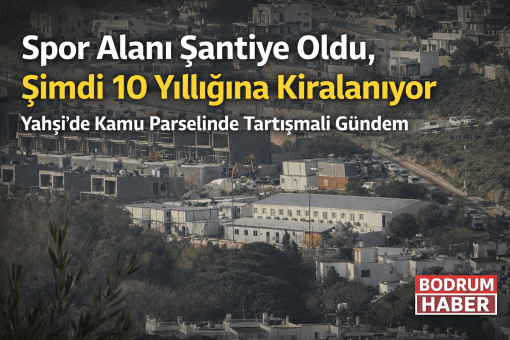 Spor Alanı Şantiye Oldu, Şimdi 10 Yıllığına Kiralanıyor