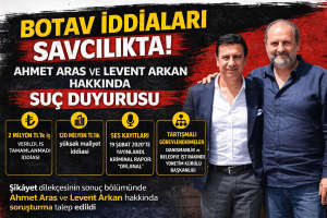 BOTAV İddiaları Savcılıkta: Ahmet Aras ve Levent Arkan Hakkında Suç Duyurusu