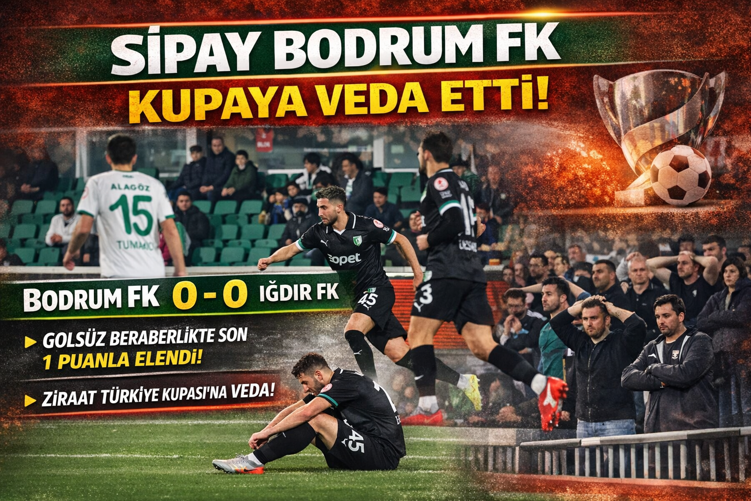 Sipay Bodrum Fk Kupaya Veda Etti