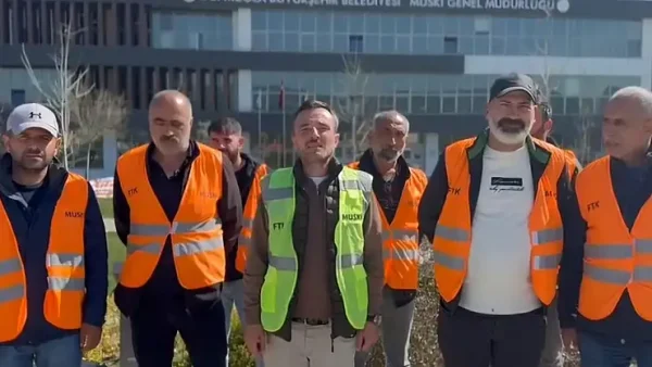 MUSKİ İşçileri Haklarını Arıyor