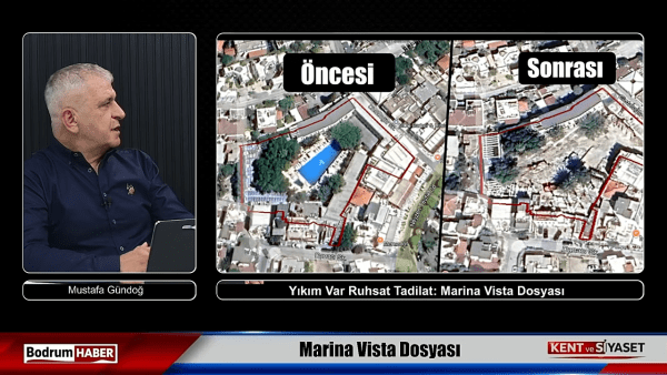 Bodrum’da tartışmalı bir imar dosyasını gündeme getiriyoruz.