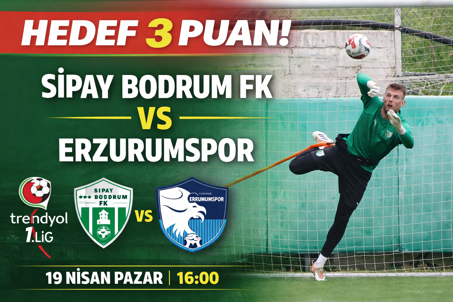 Sipay Bodrum Fk, Play-Off Yolunda Kritik Randevuya Çıkıyor