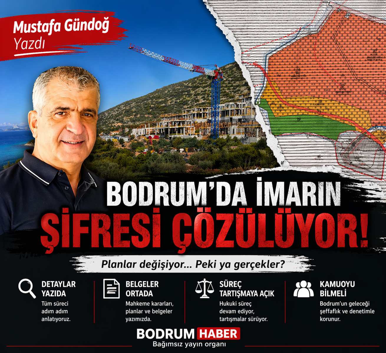 Da Vinci’nin Şifresi Değil… Bodrum’un İmar Şifresi Çözülüyor