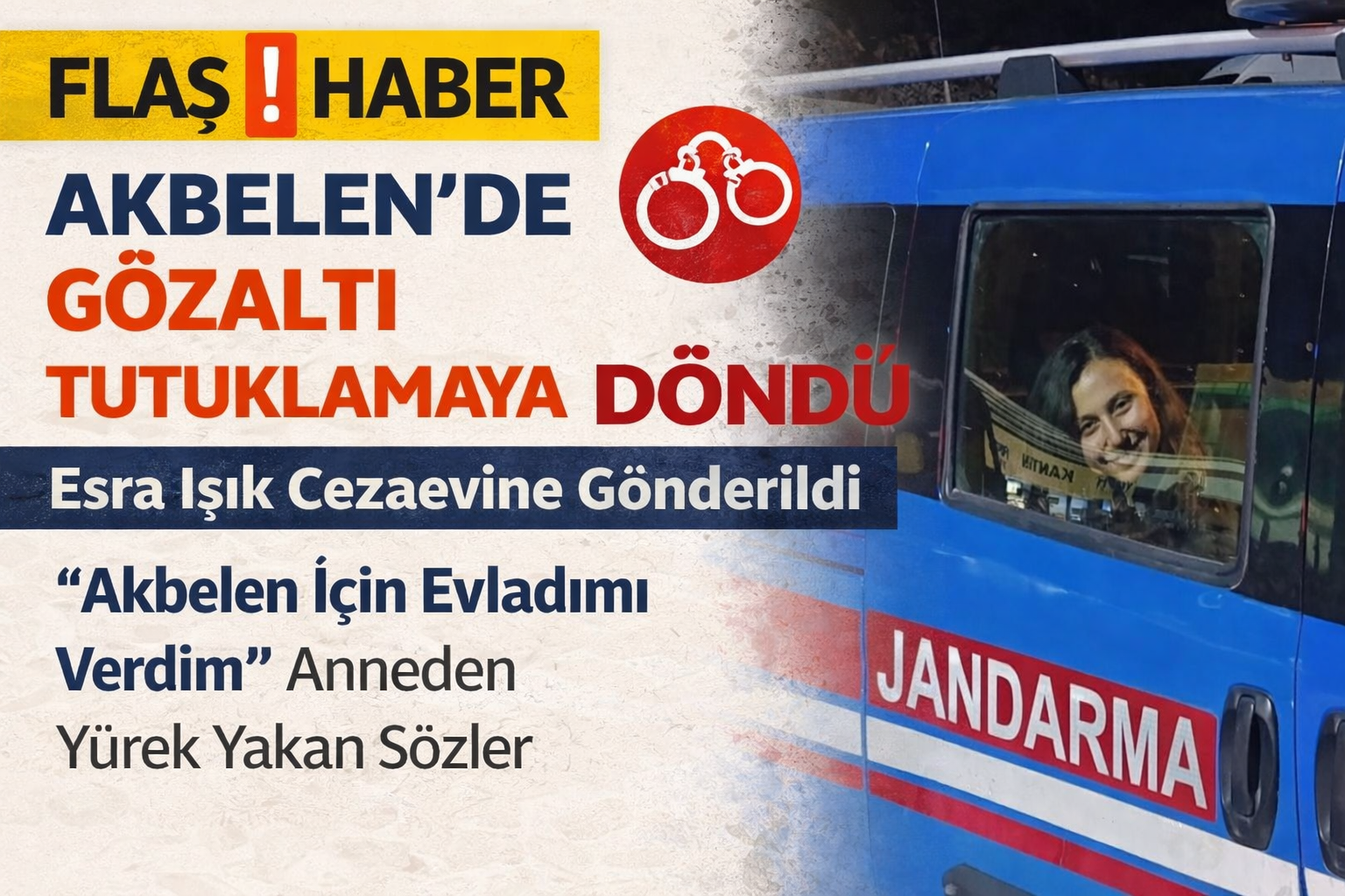 Akbelen’de Gözaltı Tutuklamaya Döndü: Esra Işık Cezaevine Gönderildi