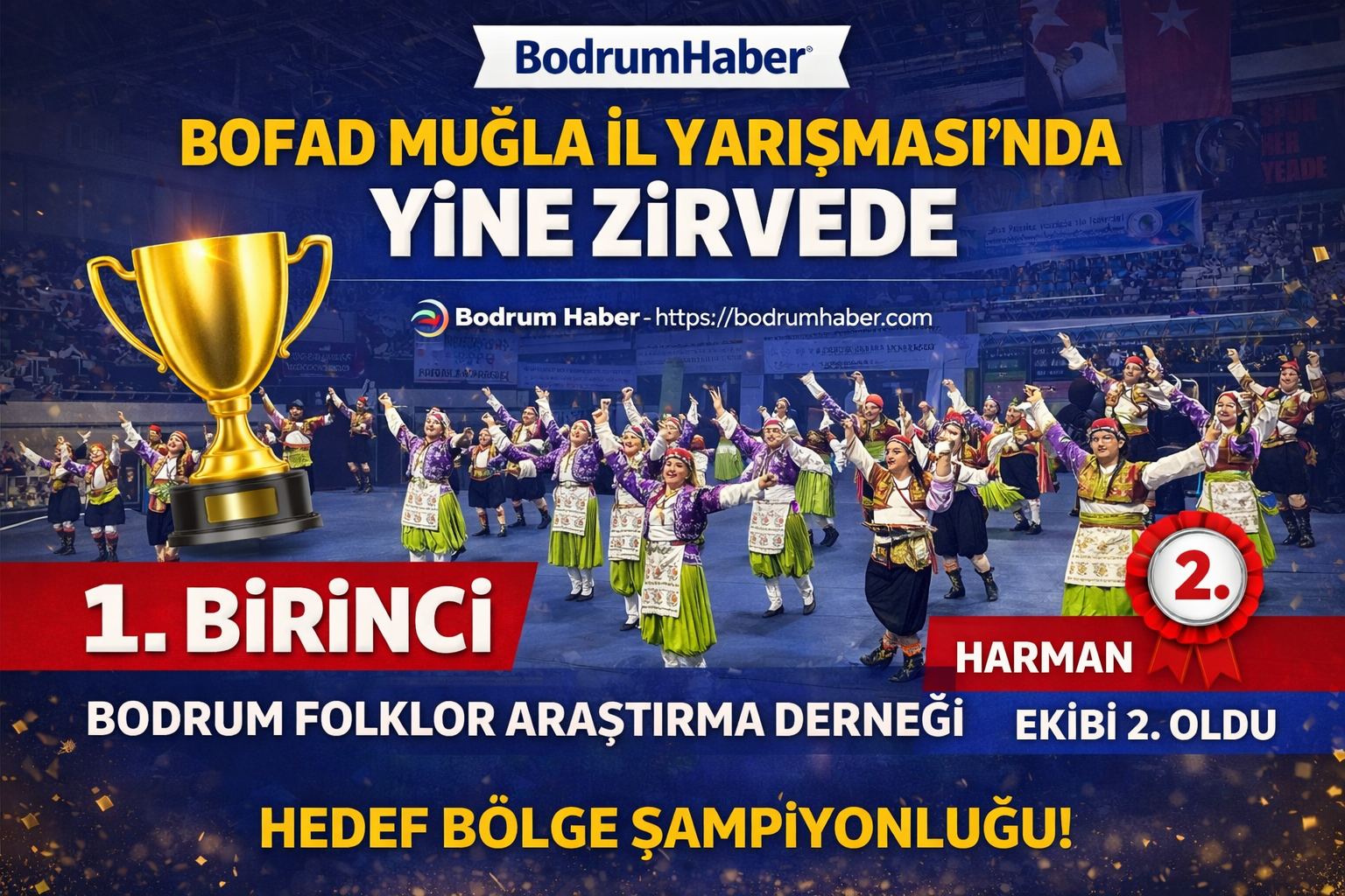 Bofad Muğla İl Yarışması’nda Birinci Oldu
