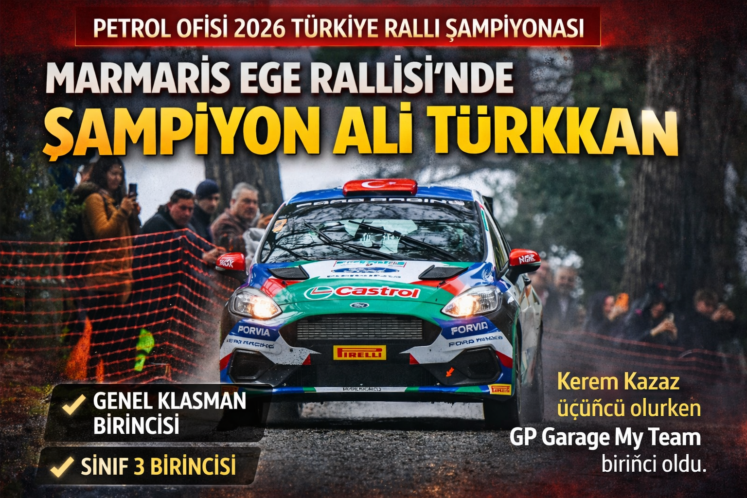 Marmaris’te Ralli Heyecanı Başladı