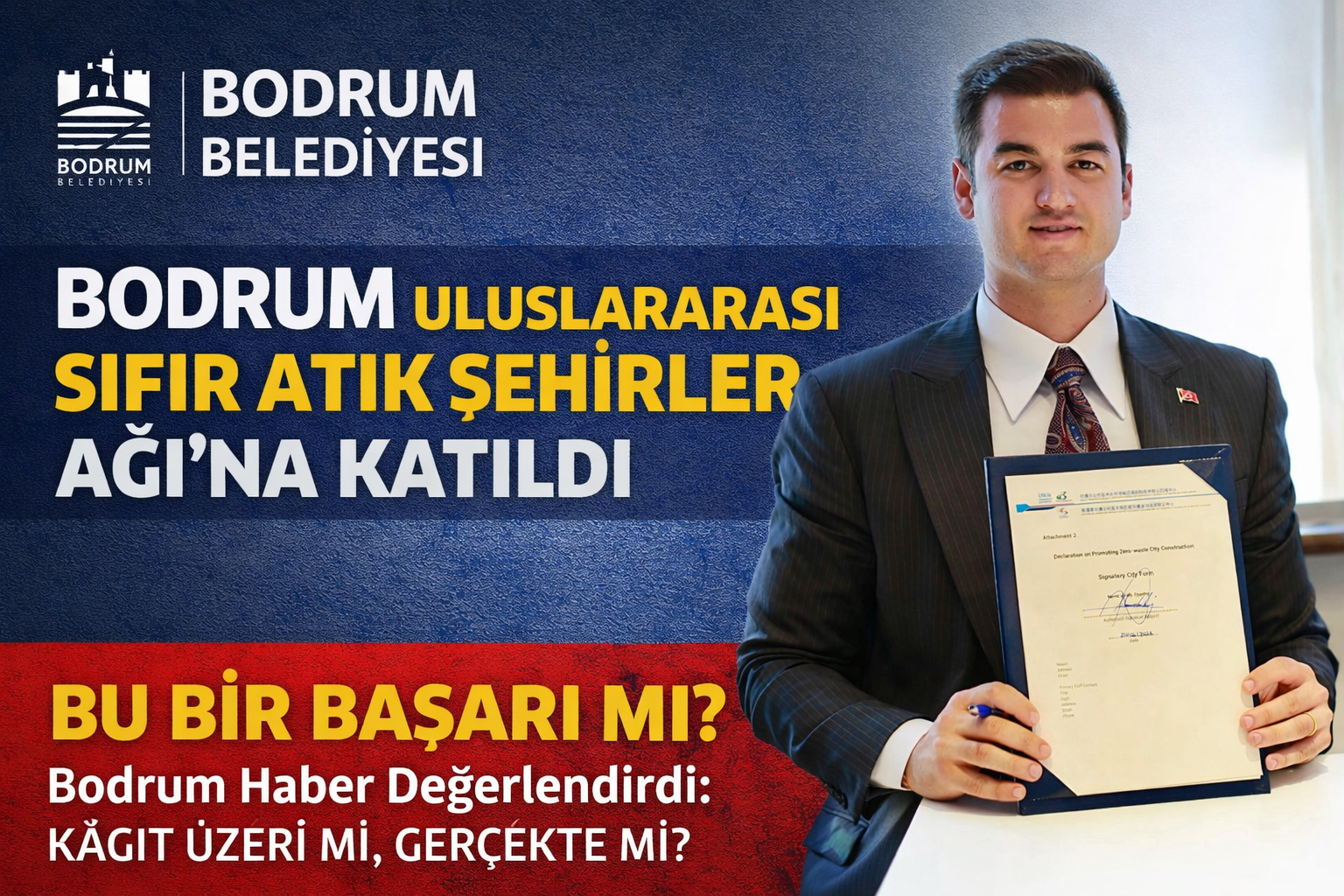 Bodrum Uluslararası Sıfır Atık Şehirler Ağı’na Katıldı