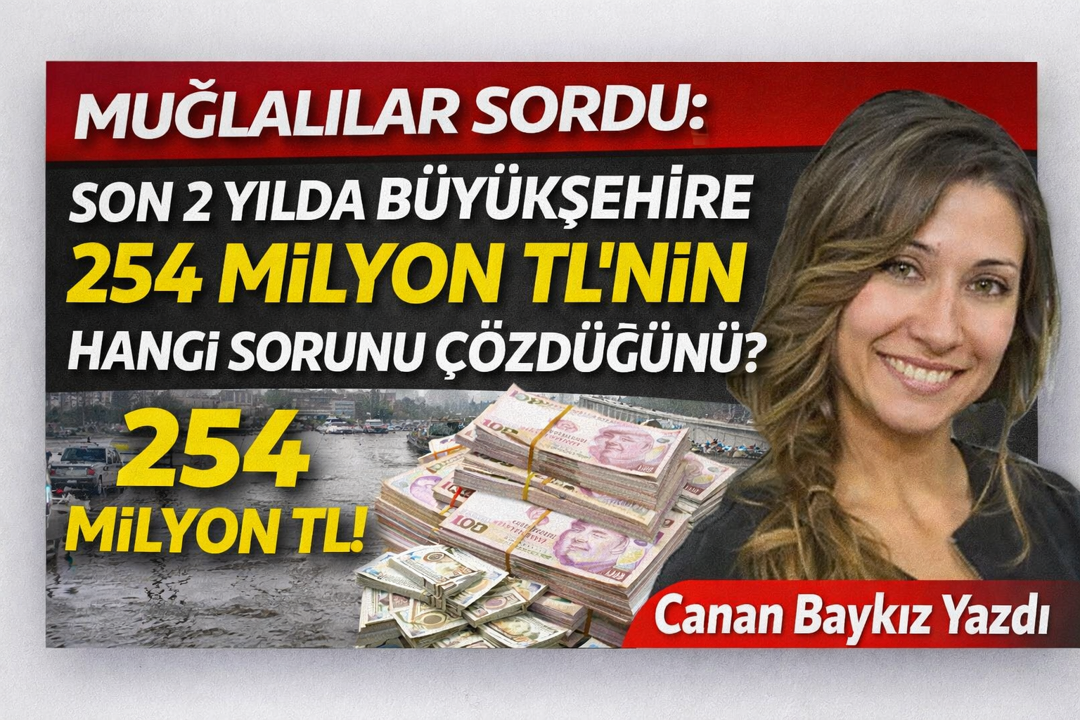 Muğlalılar Son 2 Yılda Büyükşehir Belediyesine 254 Milyon TL’nin Hangi Sorunu Çözdüğünü Sordu!