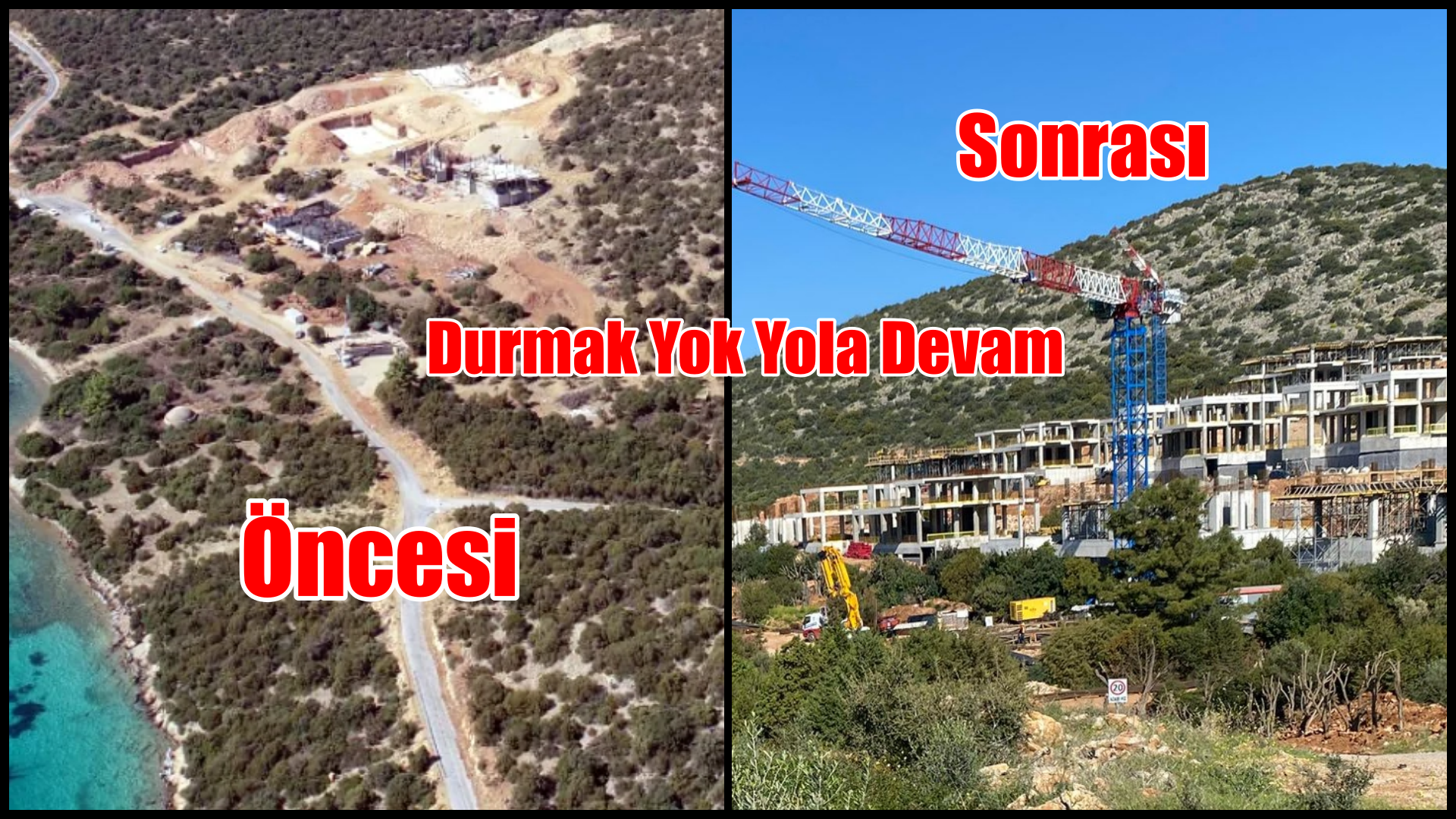 Kızılağaç’ta Mühür Var, İnşaat Var, Belediye “Olumsuzluk Yok” Diyor
