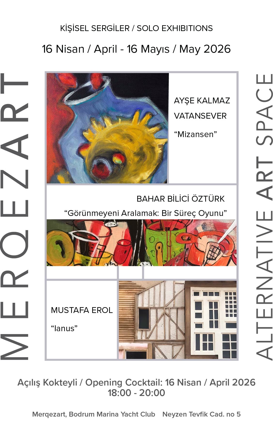 Merqezart Art Space Yeni Sezonu Üç Sergiyle Açıyor