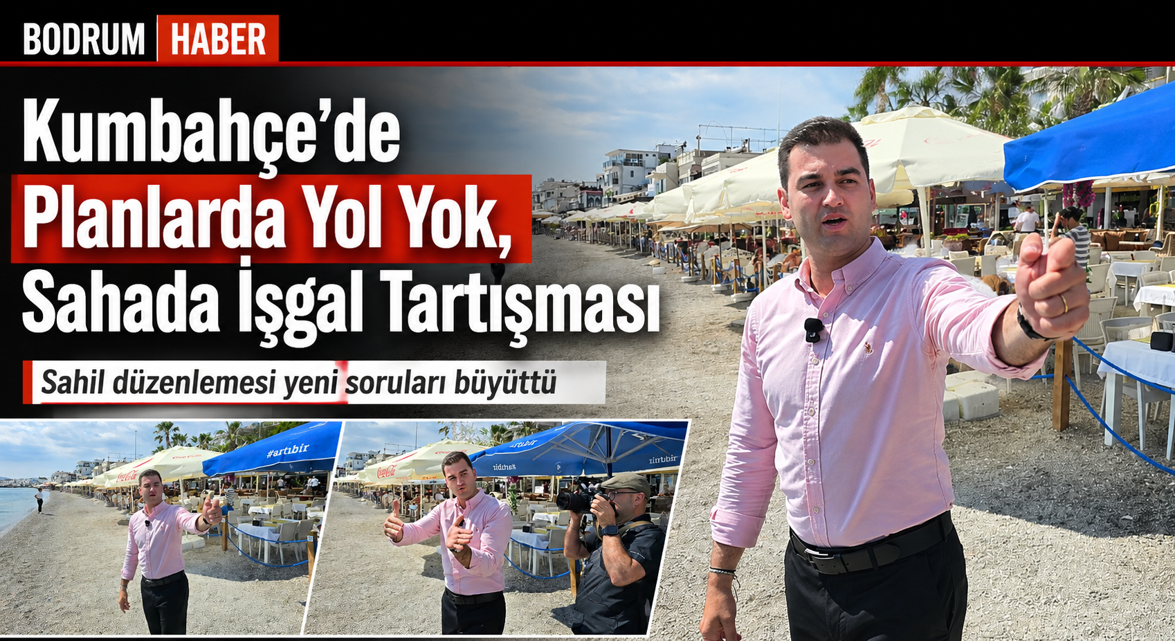 Kumbahçe’de Planlarda Yol Yok, Sahada İşgal Tartışması Var