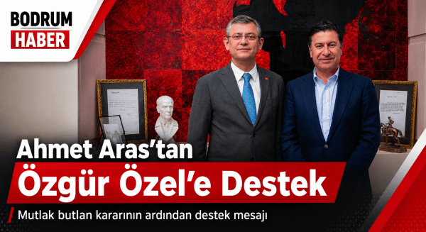 Ahmet Aras’tan Özgür Özel’e Destek Mesajı