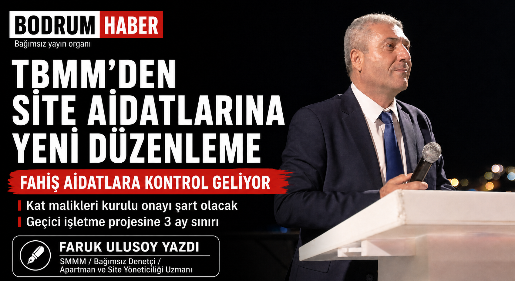 TBMM’den site aidatları ile ilgili yeni düzenlemeler