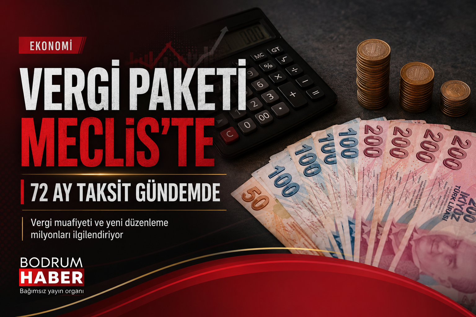 Vergi Paketi Meclis’te: 72 Ay Taksit Gündemde