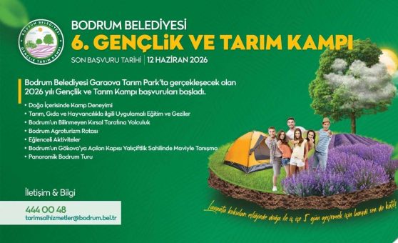 Garaova Tarım Park’ta Gençlik ve Tarım Kampı Başlıyor