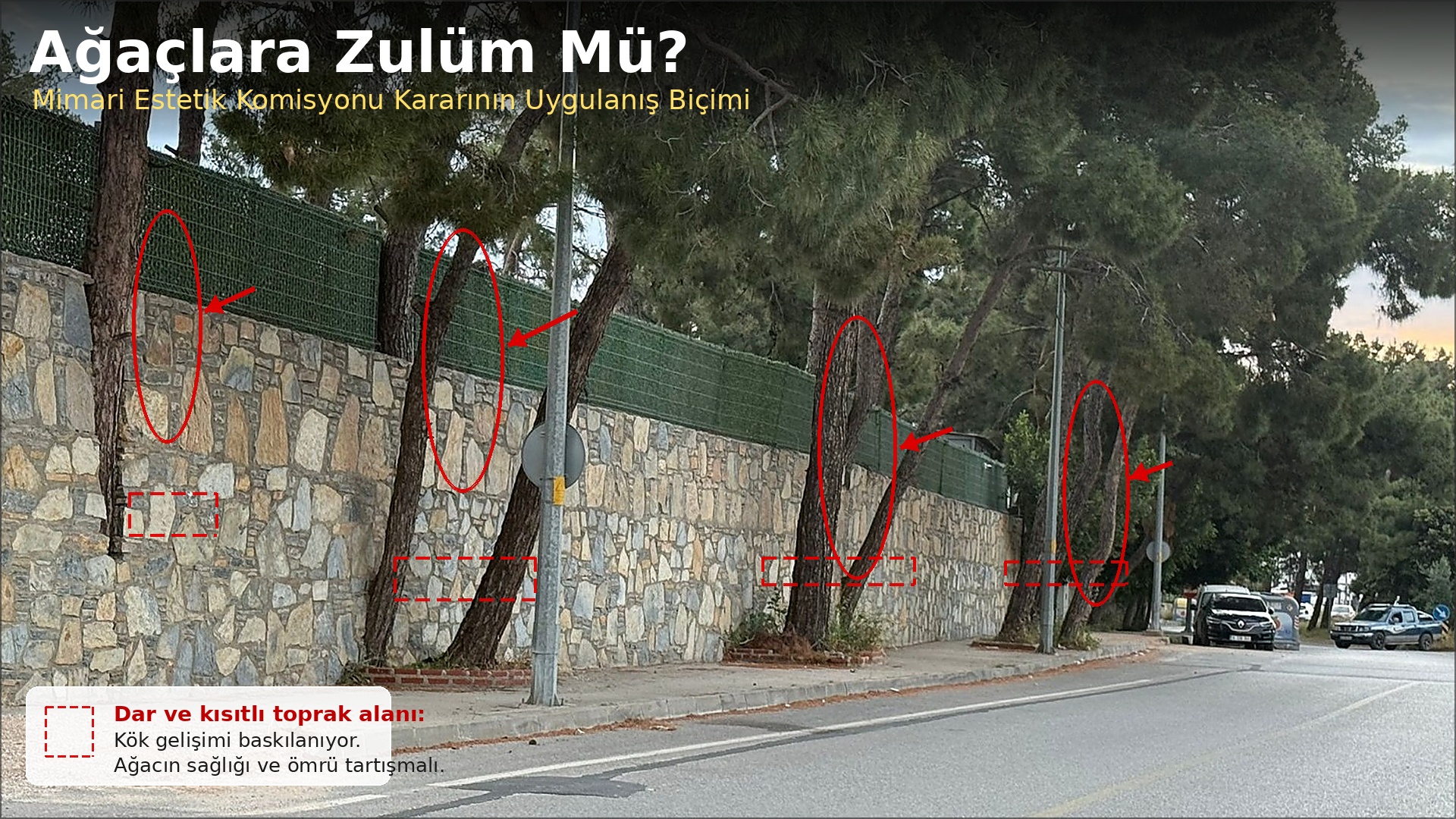 Başkan “Sahadayım.” diyor.