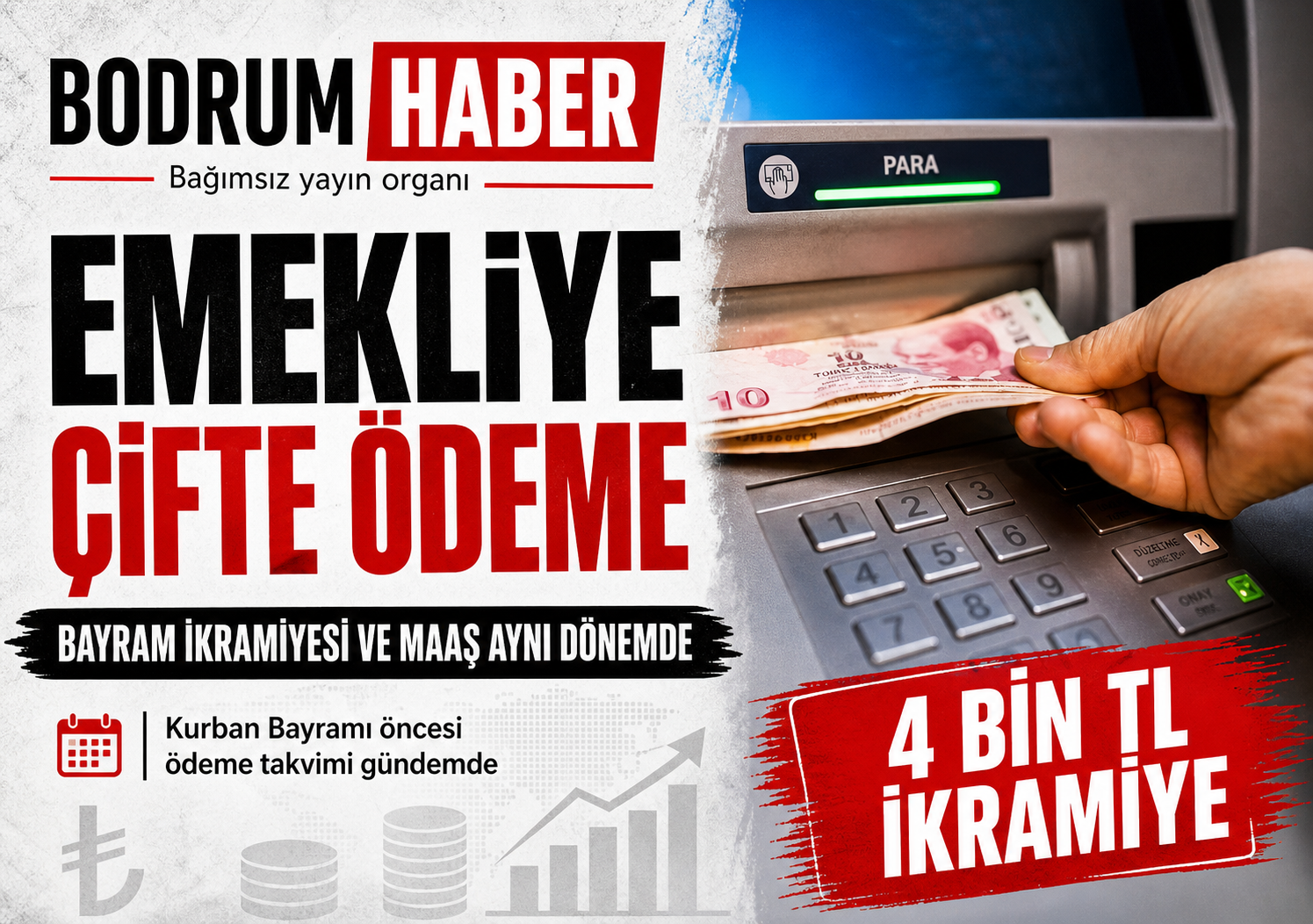 Emekliye Çifte Ödeme Beklentisi