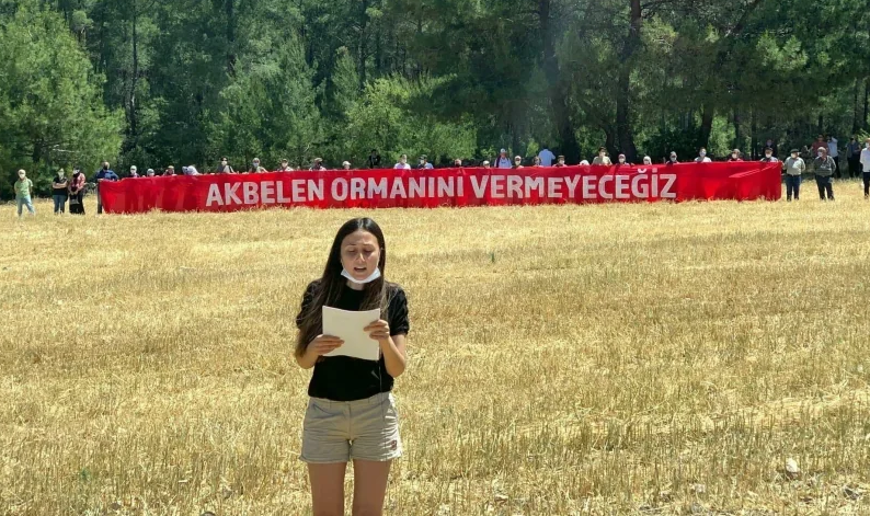 Akbelen’de Tutuklu Esra Işık’ın Savunması Ortaya Çıktı