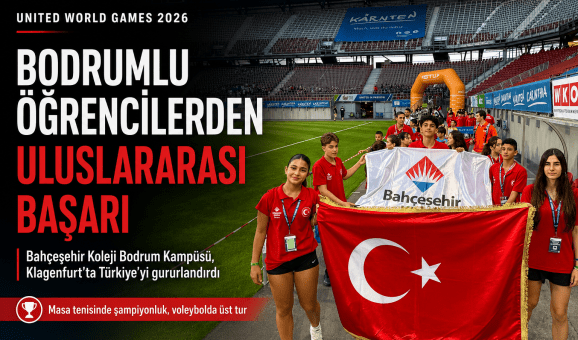 Bodrum Bahçeşehir Koleji Öğrencileri United World Games’te Başarı Elde Etti
