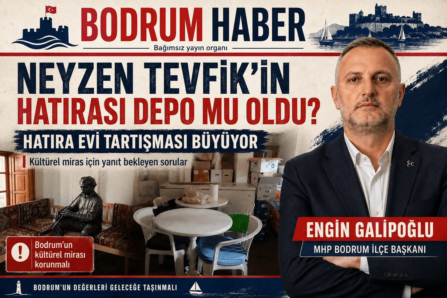 Neyzen Tevfik’in Hatırası Depo Mu Oldu?