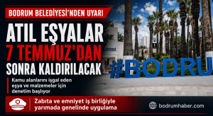 Kaldırımda, Sokakta, Ortak Alanda Bırakılan Eşyalar Toplanacak