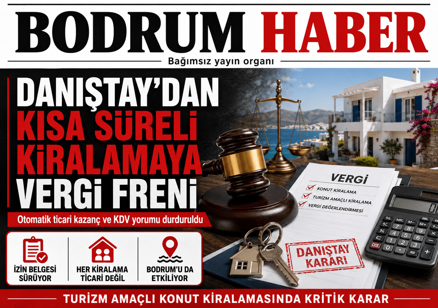 Danıştay’dan Kısa Süreli Kiralamalar İçin Kritik Vergi Kararı