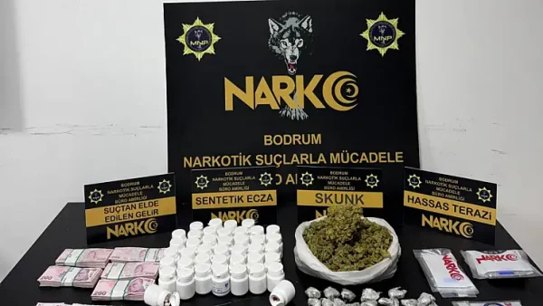 Bodrum’da Zehir Tacirlerine Operasyon: Ev ve Araçta Arama Yapıldı