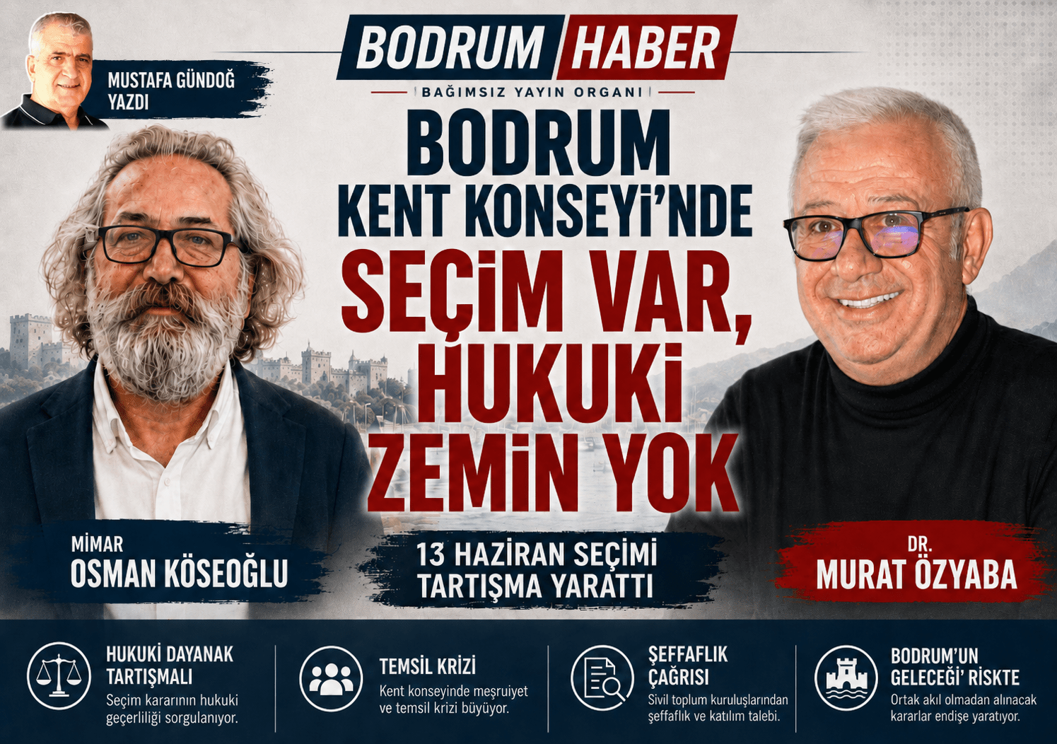 Bodrum Kent Konseyi’nde Seçim Var, Hukuki Zemin Yok