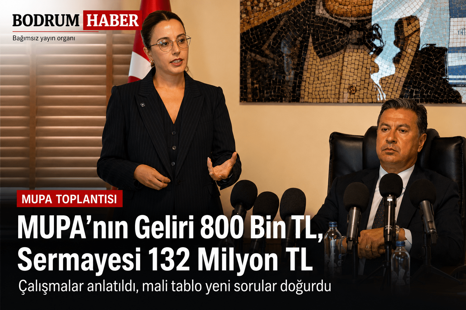 MUPA’nın Geliri 800 Bin TL, Sermayesi 132 Milyon TL
