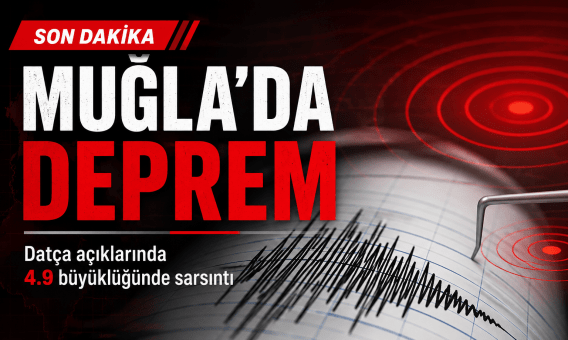 Datça Açıklarında 4.9 Büyüklüğünde Deprem