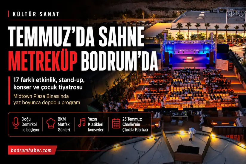 Metreküp Bodrum’da Temmuz Sahnesi Dolu Dolu